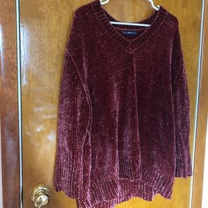 Zara chenille sweater